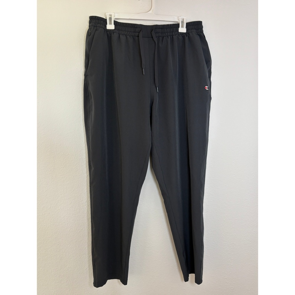 Champion Mens Authentic Athleticwear Joggers Gray XL Tapered Training Pants